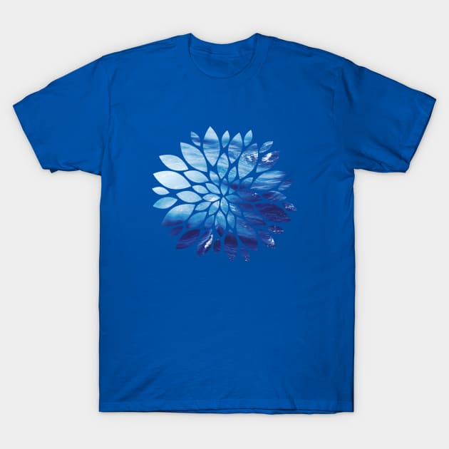 Sea Foam Flower T-Shirt by ApricotBlossomDesign